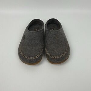 haflinger  Fletcher Wool Clogs 38 Womens Gray Minimalist